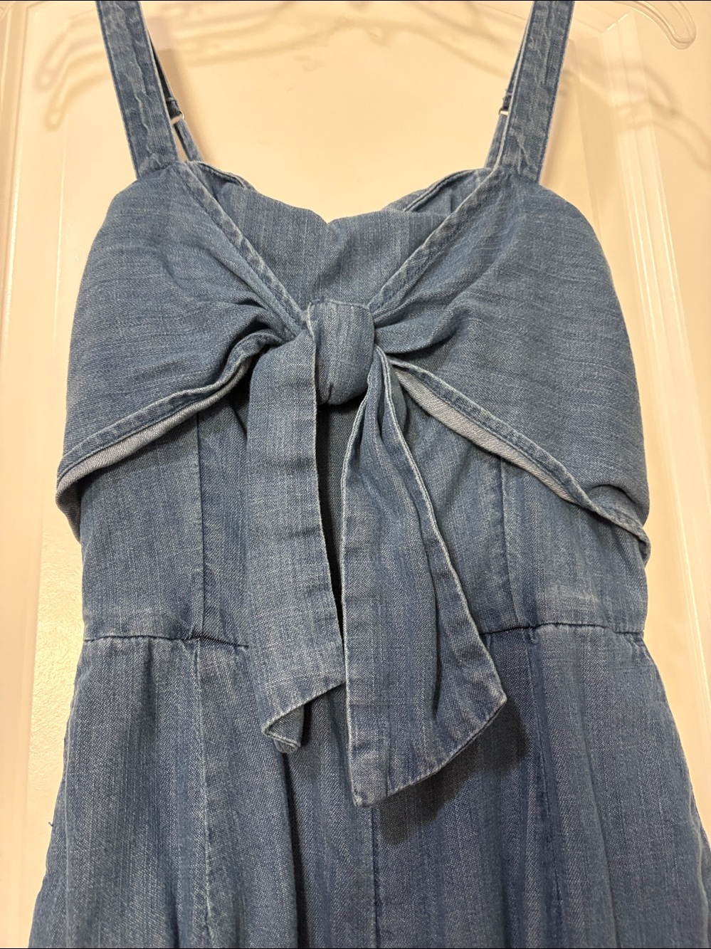 Abercrombie & Fitch Denim-Blue jumpsuit